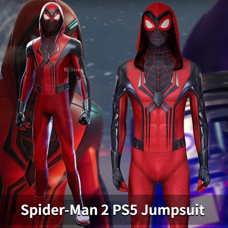 Игровой комбинезон Marvel PS5 Человек-паук 2, костюм для косплея на Хэллоуин, боди с маской для взрослых, мужской подарок на день рождения
Игровой комбинезон Marvel PS5 Человек-паук 2, костюм для косплея на Хэллоуин, боди с маской для взрослых, мужской подарок на день рождения