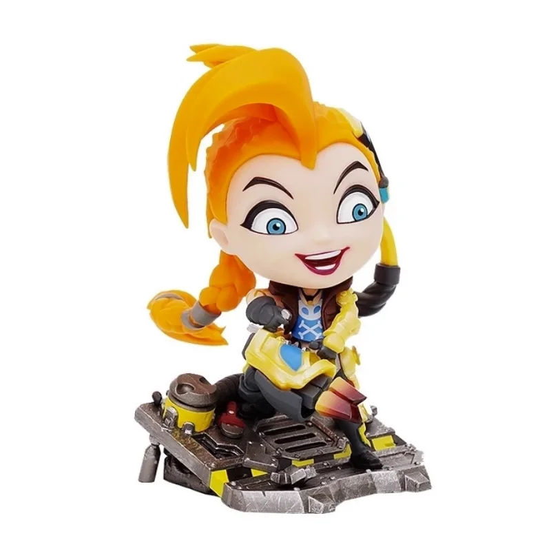 

Original Genuine League of Legends Lol Odyssey Jinx Q Version Anime Figure Action Model Kid Toy Game Gift Periphery Collectibles