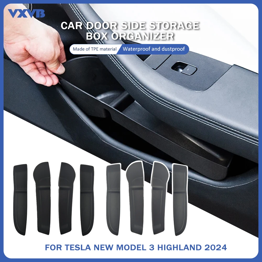 Боковой ящик для хранения для Tesla Model 3 Highland 2024, подлокотник для передней и задней ручек, органайзер, модель3 + аксессуары для интерьера
Боковой ящик для хранения для Tesla Model 3 Highland 2024, подлокотник для передней и задней ручек, органайзер, модель3 + аксессуары для интерьера