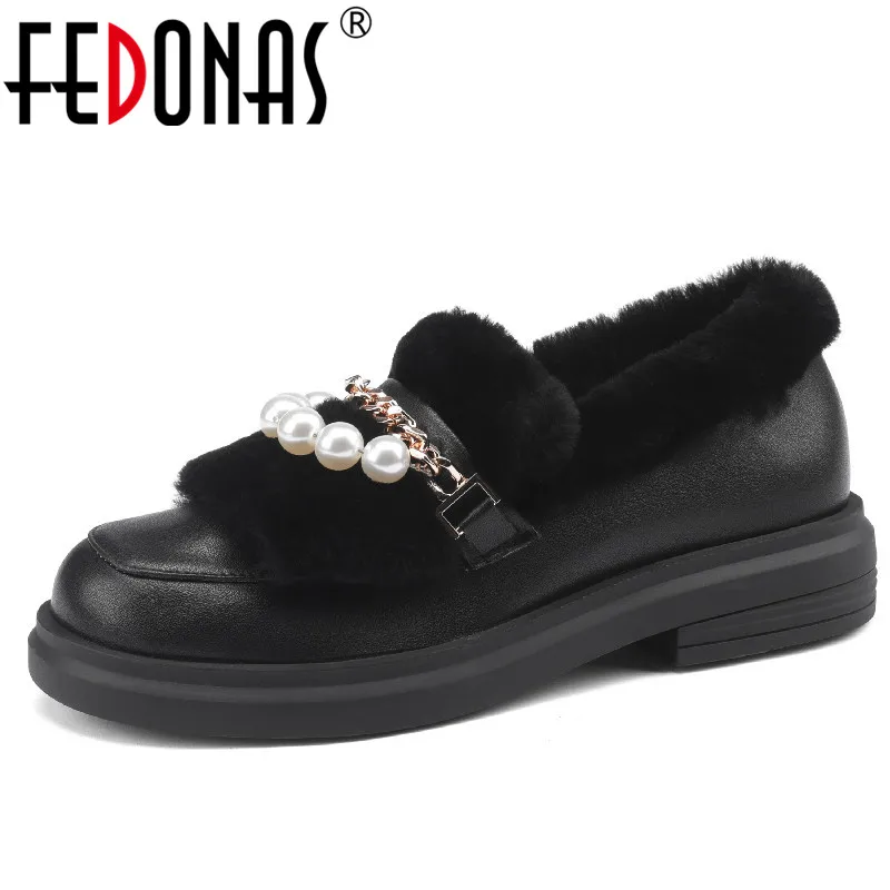 FEDONAS Retro Women Pumps Sweet String Bead Autumn Winter Office Ladies Casual Genuine Leather Low Heels Comfort Shoes Woman
FEDONAS Retro Women Pumps Sweet String Bead Autumn Winter Office Ladies Casual Genuine Leather Low Heels Comfort Shoes Woman
