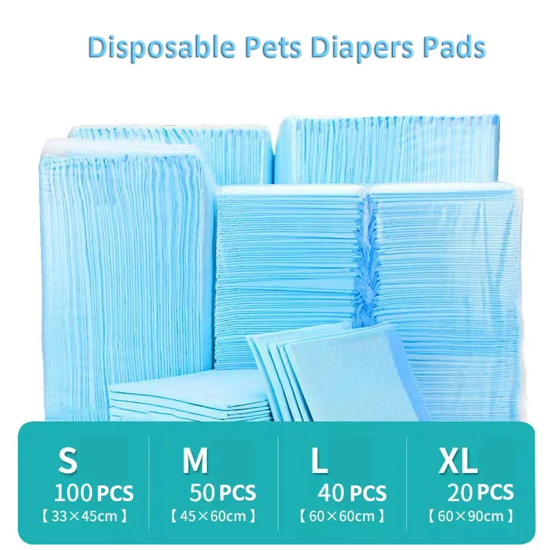 

Cat Pads Diapers Dry Dog Pet Pee Puppy Training Mat And Leak-proof Absorbent Quick Disposable Urine