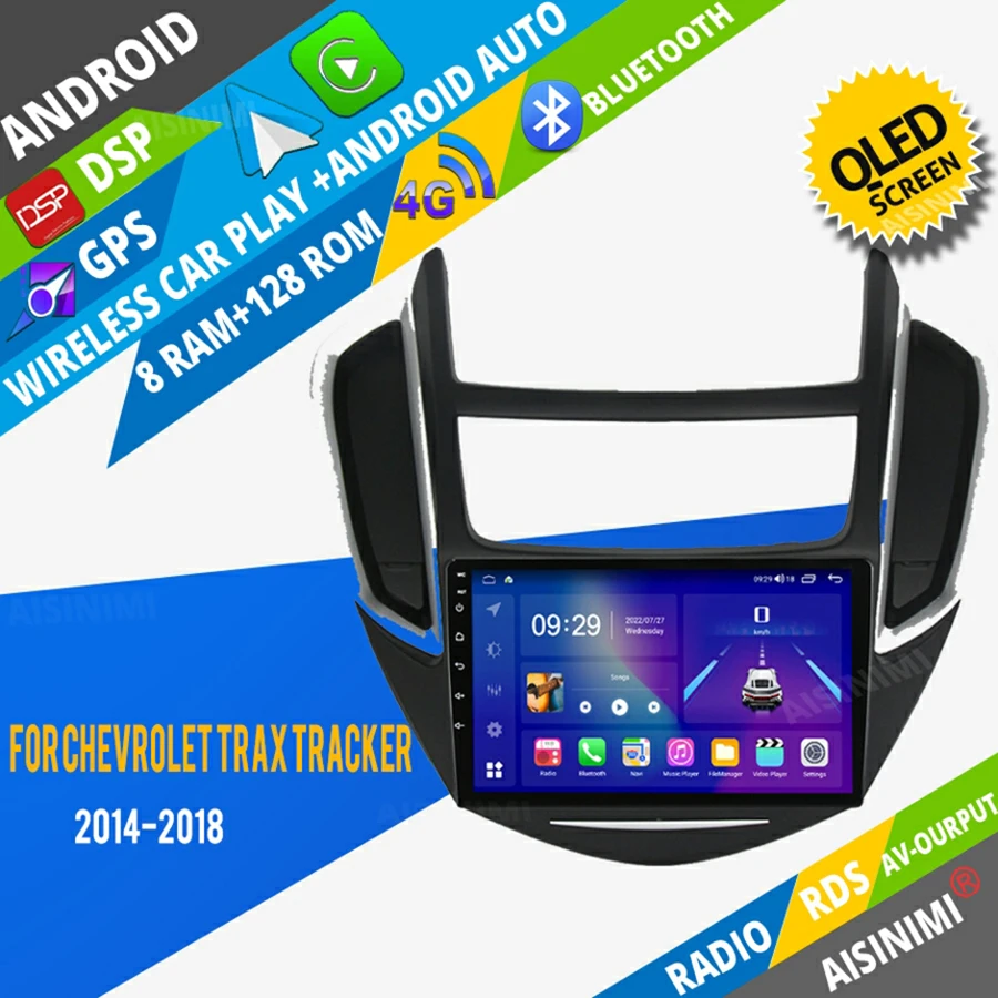 AISINIMI Android Car Dvd Player navigation For Chevrolet Trax Tracker 2014 car radio Car Audio Gps Multimedia Stereo Monitor
AISINIMI Android Car Dvd Player navigation For Chevrolet Trax Tracker 2014 car radio Car Audio Gps Multimedia Stereo Monitor