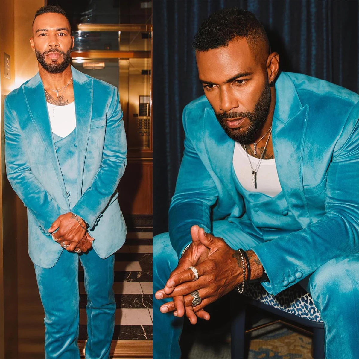 Soft Wedding Men Suits Tuxedo Peaked Lapel Velvet Customized 3 Piece Blazer Vest Pants Tailored Handsome Multiple Occasions
Soft Wedding Men Suits Tuxedo Peaked Lapel Velvet Customized 3 Piece Blazer Vest Pants Tailored Handsome Multiple Occasions