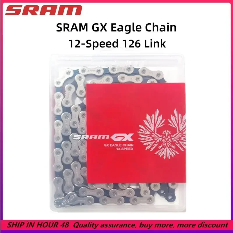 SRAM GX NX Eagle Chain PC XX1 Bike Chain 11 12 Speed Mountain Bicycle 118L 126L Chain with Power Lock Connector Original Parts
SRAM GX NX Eagle Chain PC XX1 Bike Chain 11 12 Speed Mountain Bicycle 118L 126L Chain with Power Lock Connector Original Parts