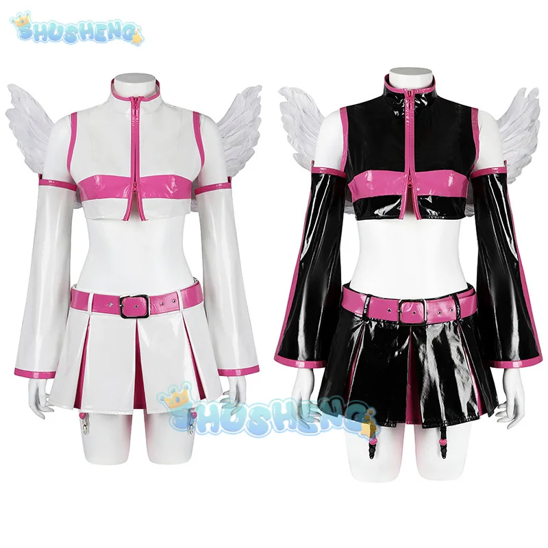 Anime 2.5 Dimensional Seduction Lilysa Amano Liliel Miriella Cosplay Costume Wig Uniform Skirt Wings Halloween Party Women
Anime 2.5 Dimensional Seduction Lilysa Amano Liliel Miriella Cosplay Costume Wig Uniform Skirt Wings Halloween Party Women