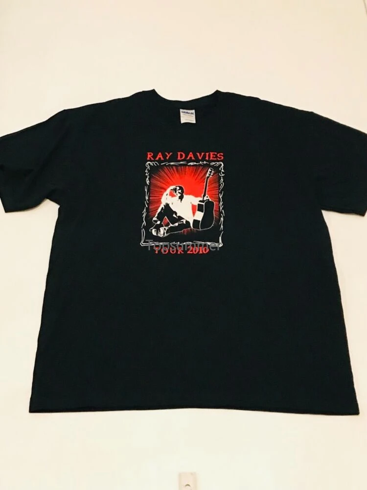

Ray Davies The Kinks «Зимняя акустика» 2010 большая футболка для концерта