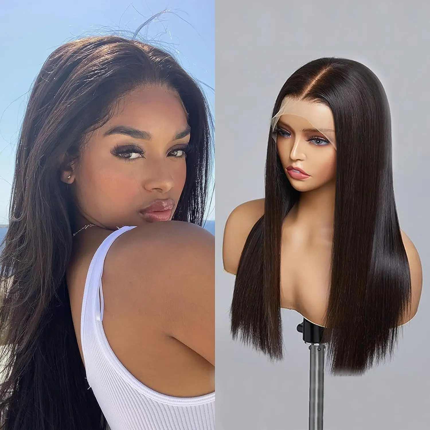 13x4 Human Hair Wigs Straight Lace Front Human Hair Wigs 180 Density Layered Wig Glueless Brazilian Human Hair Wig for Women 
13x4 Human Hair Wigs Straight Lace Front Human Hair Wigs 180 Density Layered Wig Glueless Brazilian Human Hair Wig for Women