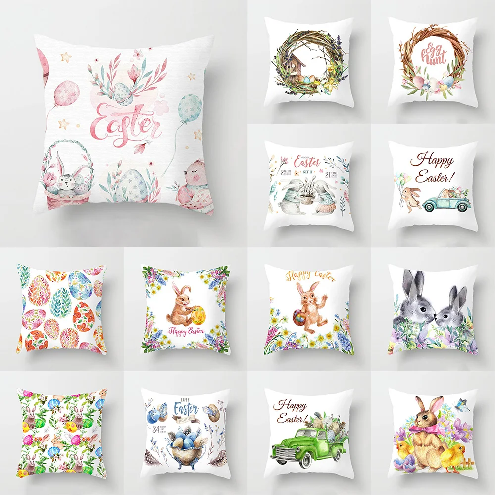 Easter and Blessing Print Pattern Cushion Cover Home Living Room Sofa Decoration Square Throw Pillow Cover
Easter and Blessing Print Pattern Cushion Cover Home Living Room Sofa Decoration Square Throw Pillow Cover