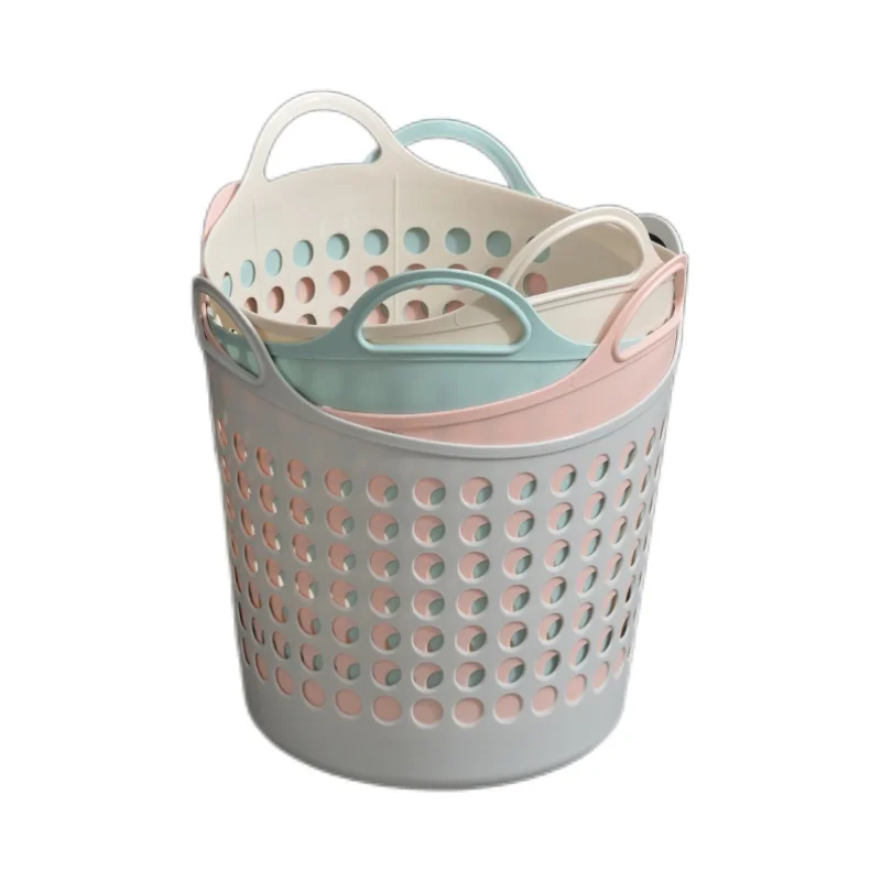 Fold plastic laundry basket of bathroom laundry basket toy clothes sitting room receive a basket of dirty laundry basket 
Fold plastic laundry basket of bathroom laundry basket toy clothes sitting room receive a basket of dirty laundry basket