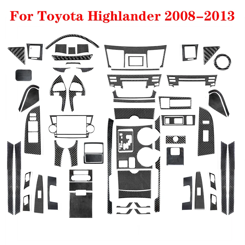For Toyota Highlander 2008 2009 2010 2011 2012 2013 Accessories Interior Carbon Fiber Black Car Stickers Decorative Mouldings
For Toyota Highlander 2008 2009 2010 2011 2012 2013 Accessories Interior Carbon Fiber Black Car Stickers Decorative Mouldings