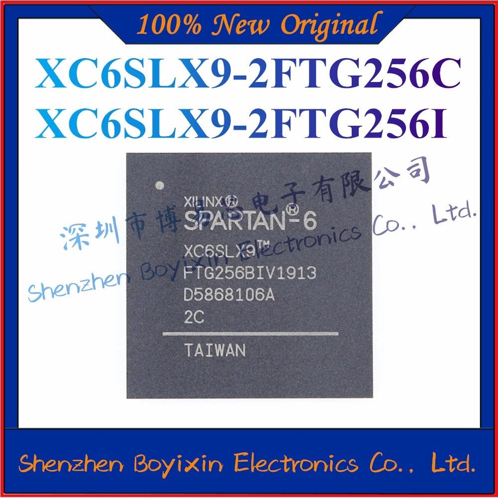 NEW XC6SLX9-2FTG256C XC6SLX9-2FTG256I Original and genuine programmable logic chip. Package BGA-256
NEW XC6SLX9-2FTG256C XC6SLX9-2FTG256I Original and genuine programmable logic chip. Package BGA-256