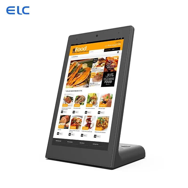L Shape Capacitive Touch Screen Customer Feedback Evaluator Restaurant Bank Ordering RJ45 NFC POS Desktop Android Tablet
L Shape Capacitive Touch Screen Customer Feedback Evaluator Restaurant Bank Ordering RJ45 NFC POS Desktop Android Tablet