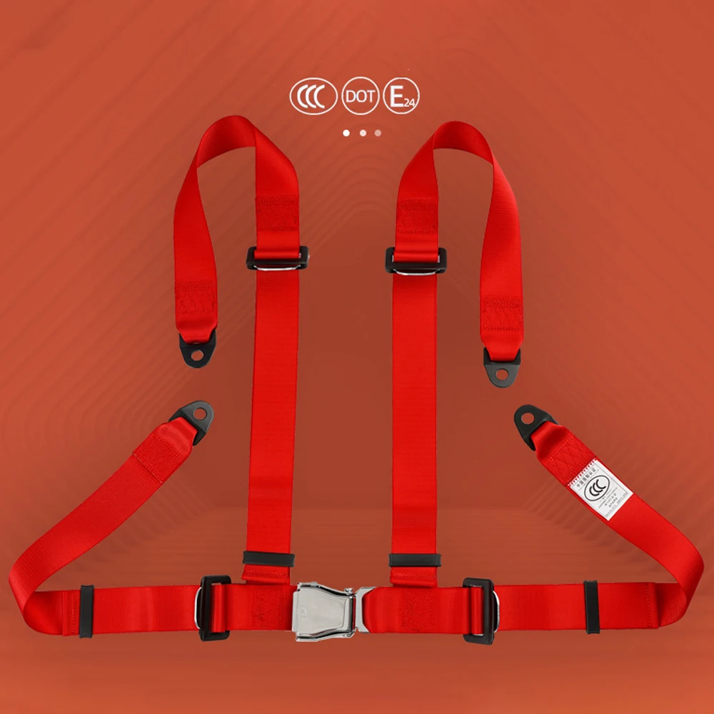 CE Certification Car Universal 4 Point Racing Seat Belt Sports Racing Harness Safety Belt Fixing Mounting Quick Release Nylon
CE Certification Car Universal 4 Point Racing Seat Belt Sports Racing Harness Safety Belt Fixing Mounting Quick Release Nylon