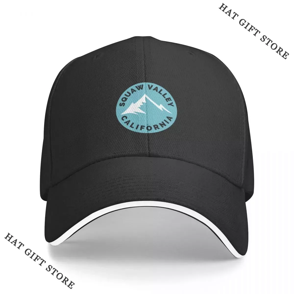 

Best Squaw Valley Ski Snowboard Mountain California Yosemite - Travel Cap Baseball Cap Christmas hats hats for men Women's