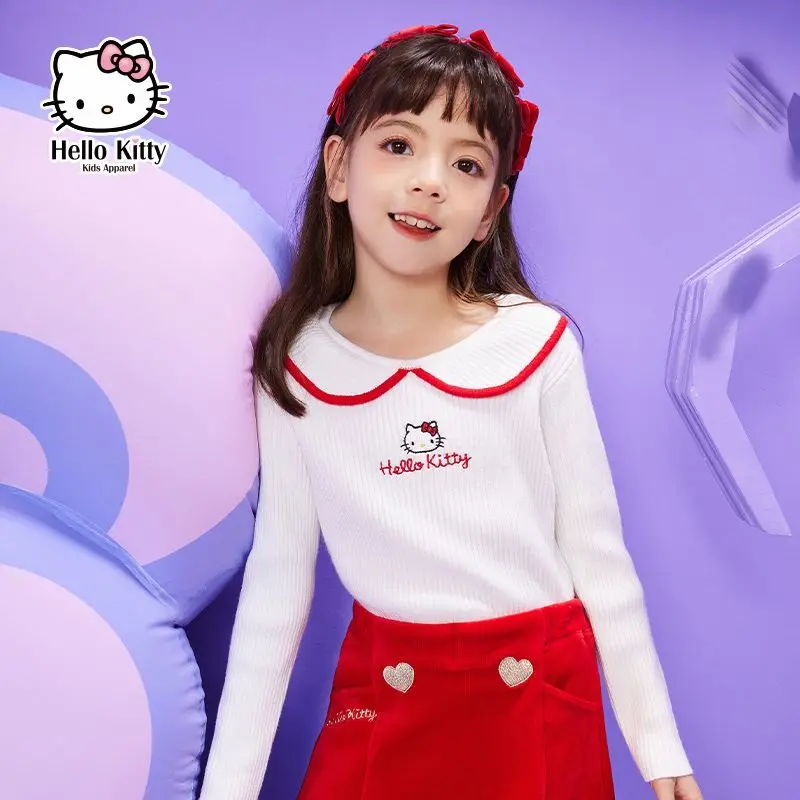 Kawaii Sanrio Knitwear HelloKitty Cartoon New Girls Casual Lapel Sweater Skin-Friendly Soft Fashion Cute Anime Girl Holiday Gift
Kawaii Sanrio Knitwear HelloKitty Cartoon New Girls Casual Lapel Sweater Skin-Friendly Soft Fashion Cute Anime Girl Holiday Gift