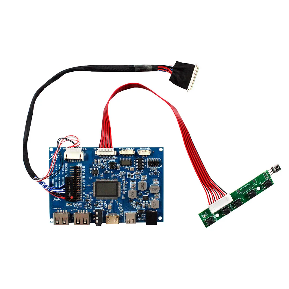 Печатная плата HD MI USB C, плата контроллера ЖК-дисплея для ЖК-панели 10,1 дюймов 1024x600 B101AW03 N101L6 
Печатная плата HD MI USB C, плата контроллера ЖК-дисплея для ЖК-панели 10,1 дюймов 1024x600 B101AW03 N101L6