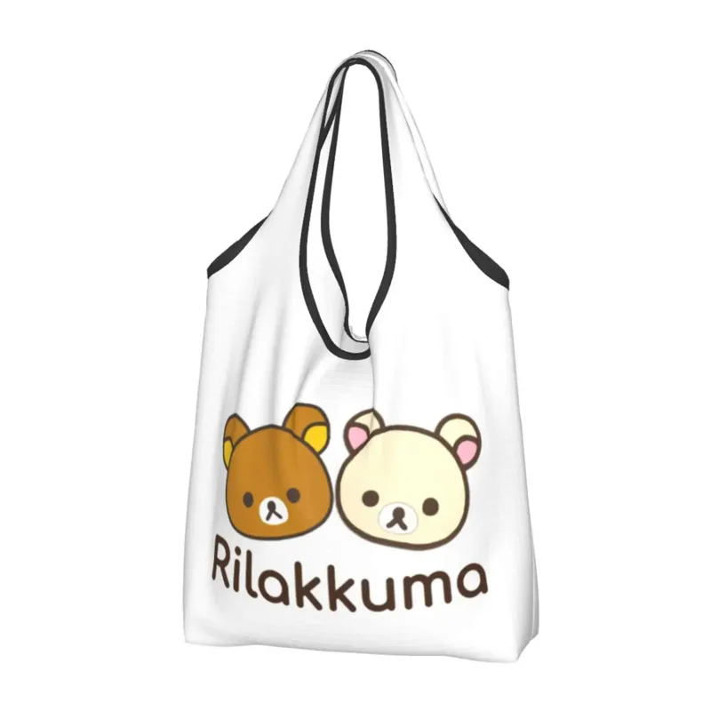 Rilakkuma And Korilakkuma Reusable Shopping Grocery Bags Foldable 50LB Weight Capacity Cartoon Eco Bag Eco-Friendly Eco-friendly
Rilakkuma And Korilakkuma Reusable Shopping Grocery Bags Foldable 50LB Weight Capacity Cartoon Eco Bag Eco-Friendly Eco-friendly
