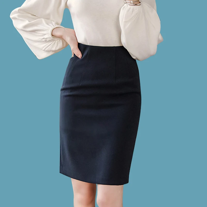 New Package Hip Skirt Elastic High Waist Slim OL Business Large Size Code One Step Skirt
New Package Hip Skirt Elastic High Waist Slim OL Business Large Size Code One Step Skirt