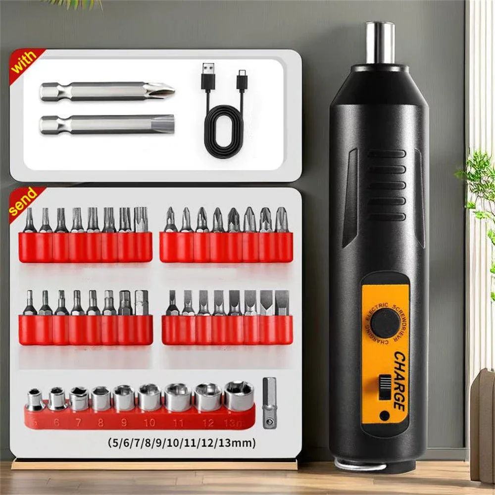 

Portable Home Use Electric Screwdriver Set With Precision Magnetic Multifunctional for Smart Home Disassembly And Repair Toolbox