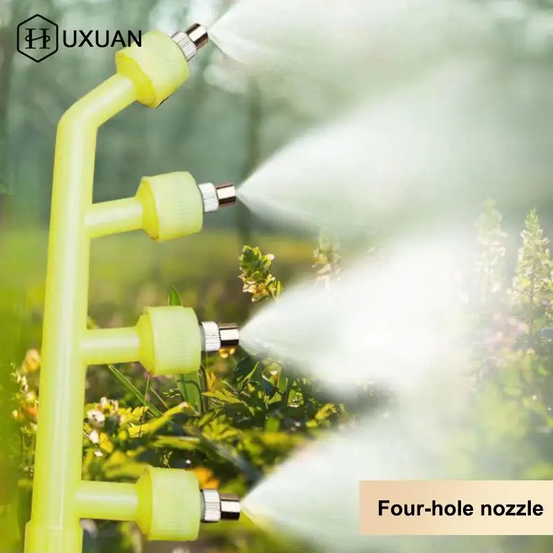 Multifunctional Agricultural Atomizing Sprayer Nozzle 2/3/4 Nozzle Head Garden Lawn Irrigation Pesticide Spraying Sprinkler
Multifunctional Agricultural Atomizing Sprayer Nozzle 2/3/4 Nozzle Head Garden Lawn Irrigation Pesticide Spraying Sprinkler