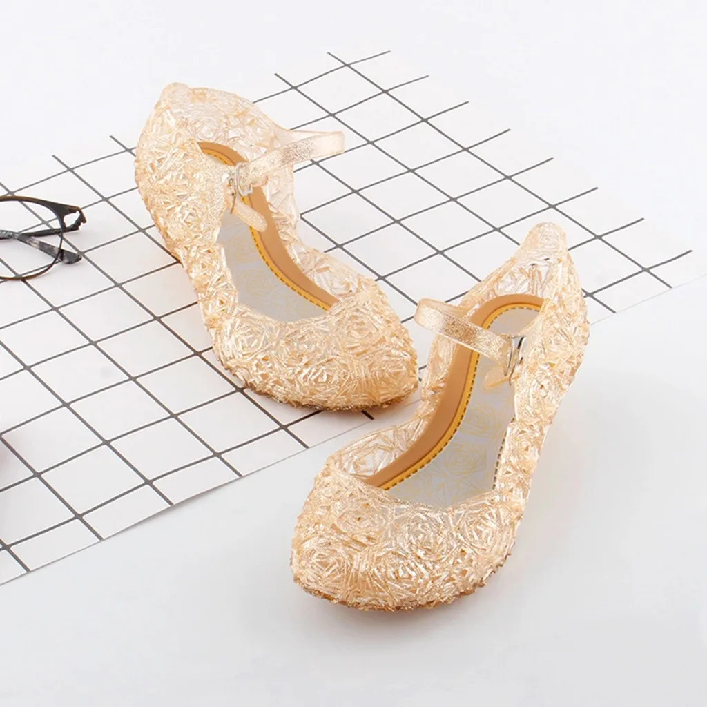 Toddler Kids Baby Girls Summer Crystal Sandals Fashion Frozen Princess Jelly High-Heeled Shoes Party Costume Dance Shoes Hot
Toddler Kids Baby Girls Summer Crystal Sandals Fashion Frozen Princess Jelly High-Heeled Shoes Party Costume Dance Shoes Hot