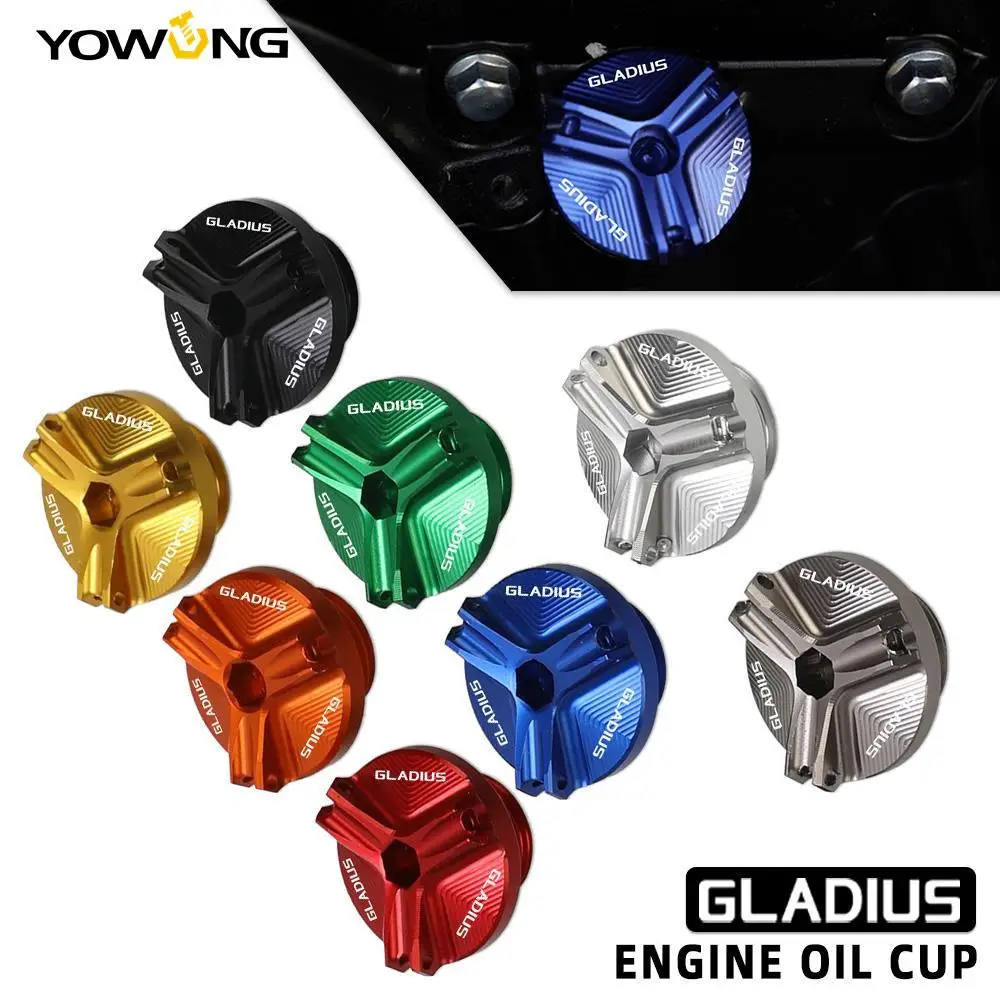 FOR SUZUKI GLADIUS 2009 2010 2011-2015 Motorcycle Accessorie M20*1.5 Aluminum Engine Oil Filter Cup Plug Cover Screw Sump Nut
FOR SUZUKI GLADIUS 2009 2010 2011-2015 Motorcycle Accessorie M20*1.5 Aluminum Engine Oil Filter Cup Plug Cover Screw Sump Nut