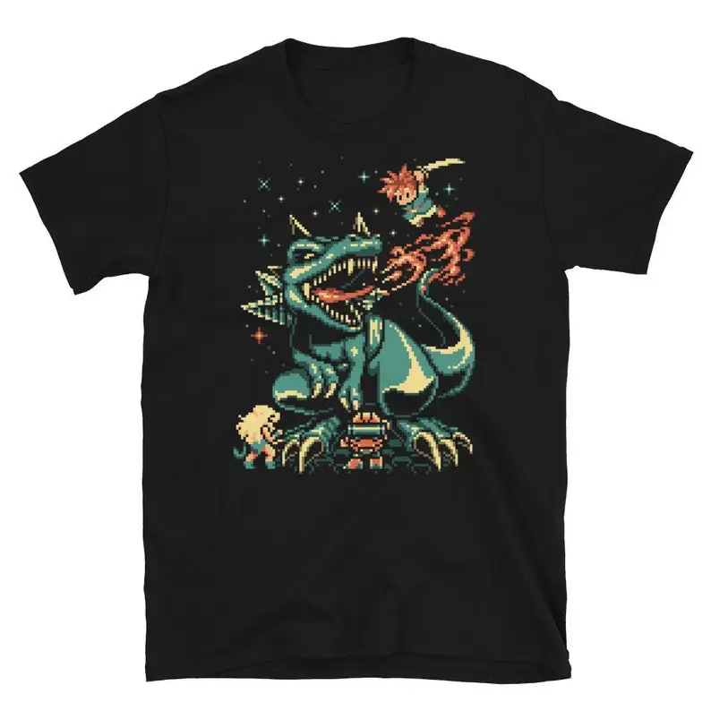 Pixel Black Tyranno Unisex T-Shirt Fashion Top tee T Shirt Short Sleeve Cotton Men's Crew Neck Printed Tee
Pixel Black Tyranno Unisex T-Shirt Fashion Top tee T Shirt Short Sleeve Cotton Men's Crew Neck Printed Tee