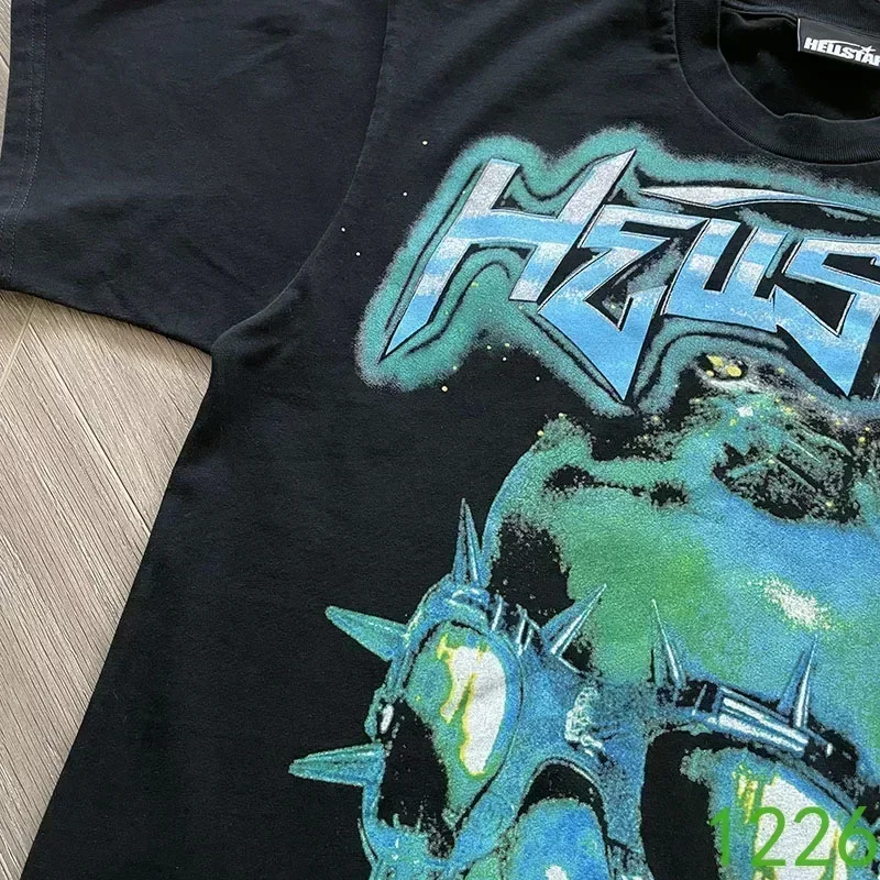 2024ss Oversized Short Sleeves 1:1 Top Quality Pure Cotton Casual Black Hell Star T-Shirts
2024ss Oversized Short Sleeves 1:1 Top Quality Pure Cotton Casual Black Hell Star T-Shirts