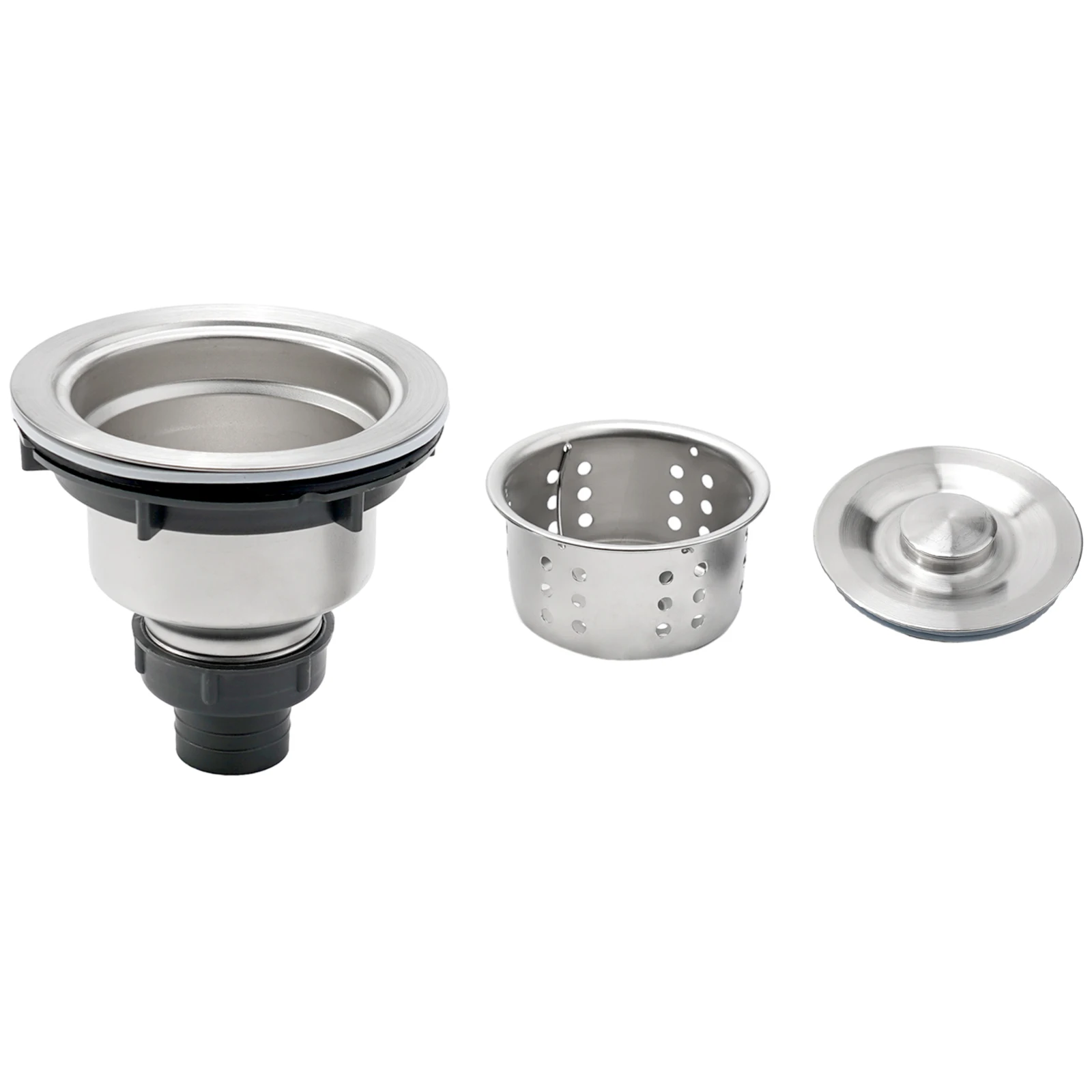 Kitchen Sink Drain Assembly Waste Strainer Basket Strainer Stopper Waste Plug Sink Basin Drain Filter Stainless Steel Hardware
Kitchen Sink Drain Assembly Waste Strainer Basket Strainer Stopper Waste Plug Sink Basin Drain Filter Stainless Steel Hardware