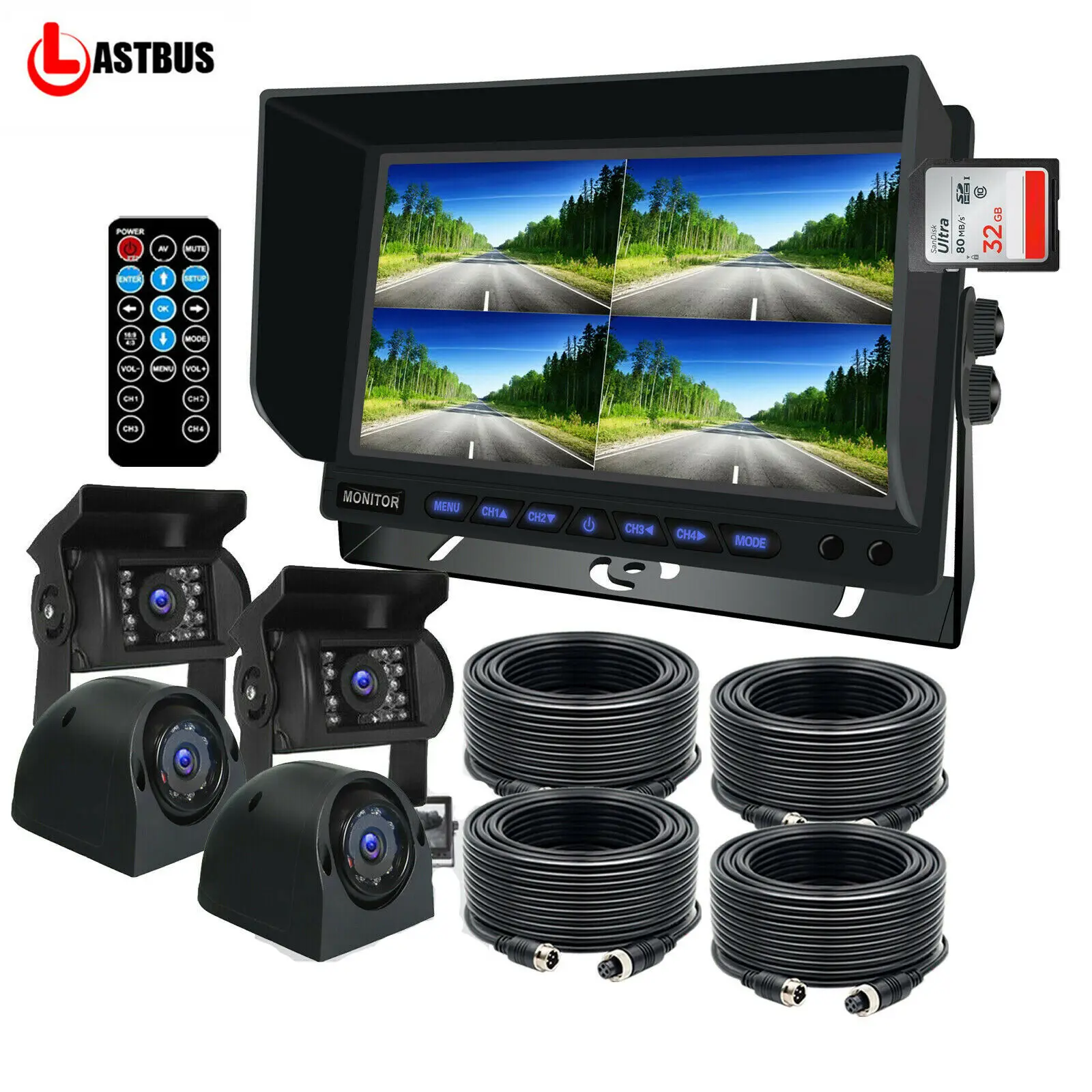 Factory supply iPoster 9" Loop Recording Free 32GB Card quad split Built in DVR AHD CCD Reverse CameraLocal stock
Factory supply iPoster 9" Loop Recording Free 32GB Card quad split Built in DVR AHD CCD Reverse CameraLocal stock