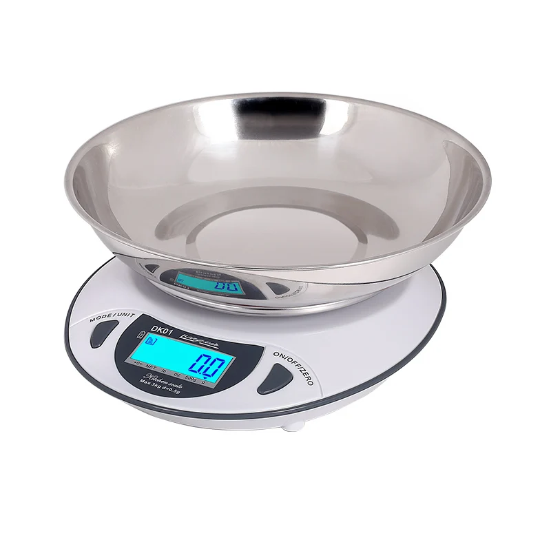 

Digital Kitchen Scale 3000g 1g/ 1000g 0.1g Food Scales Digital Weight Gram and Oz Digital Gram Scale with LCD/ Tare