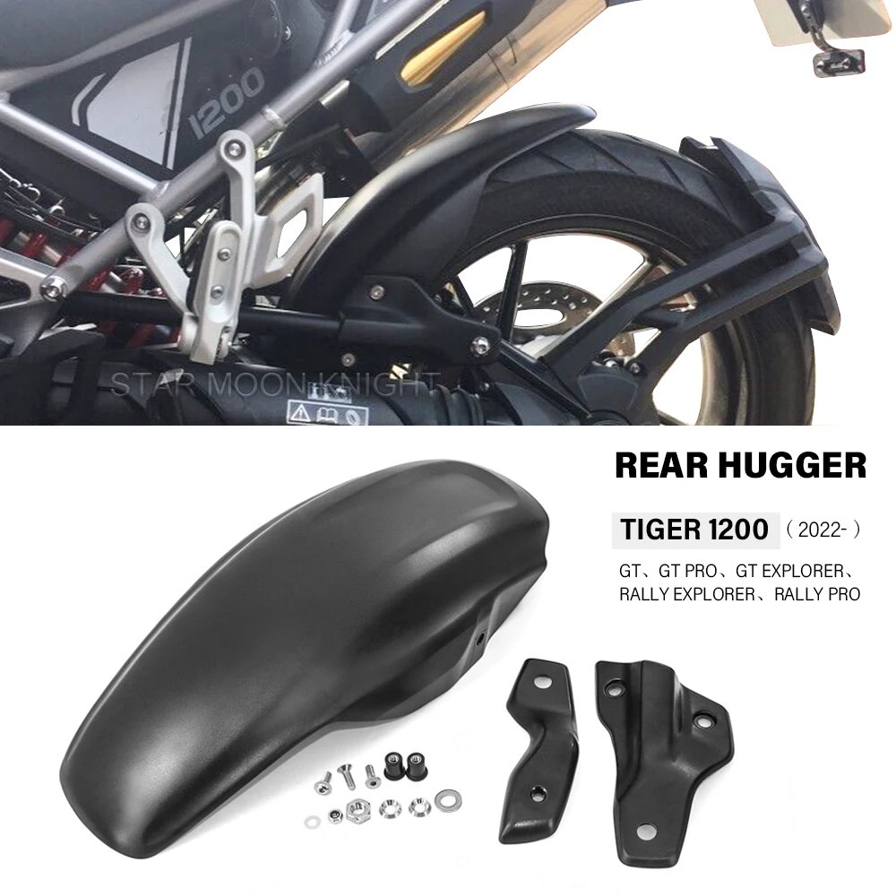 For Tiger1200 Tiger 1200 GT Pro Explorer Rally Explorer 2022 - Hugger Mudguard Rear Fender Wheel Splash Protector Cover Plastic
For Tiger1200 Tiger 1200 GT Pro Explorer Rally Explorer 2022 - Hugger Mudguard Rear Fender Wheel Splash Protector Cover Plastic