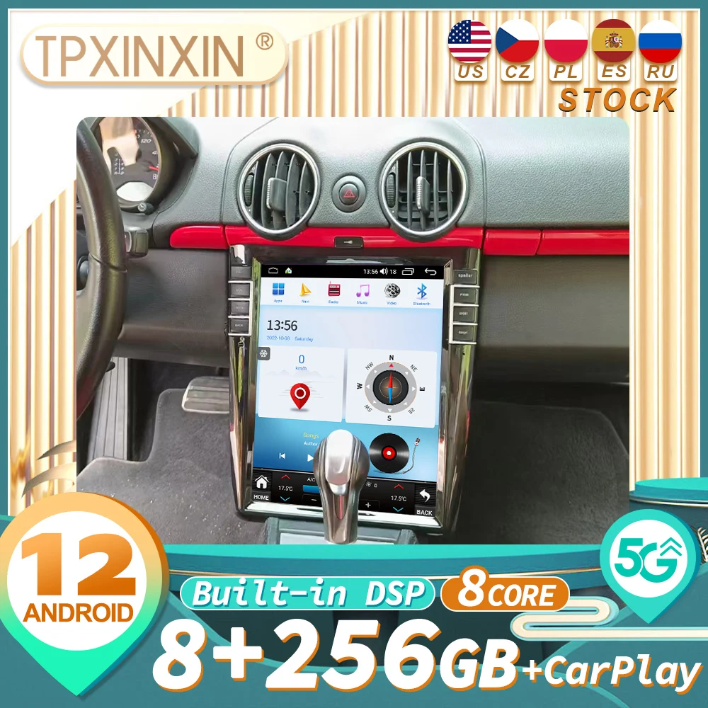 For Porsche Cayman CARPLAY Android 12 Car Radio Stereo Receiver Autoradio Multimedia Player GPS Navigation
For Porsche Cayman CARPLAY Android 12 Car Radio Stereo Receiver Autoradio Multimedia Player GPS Navigation