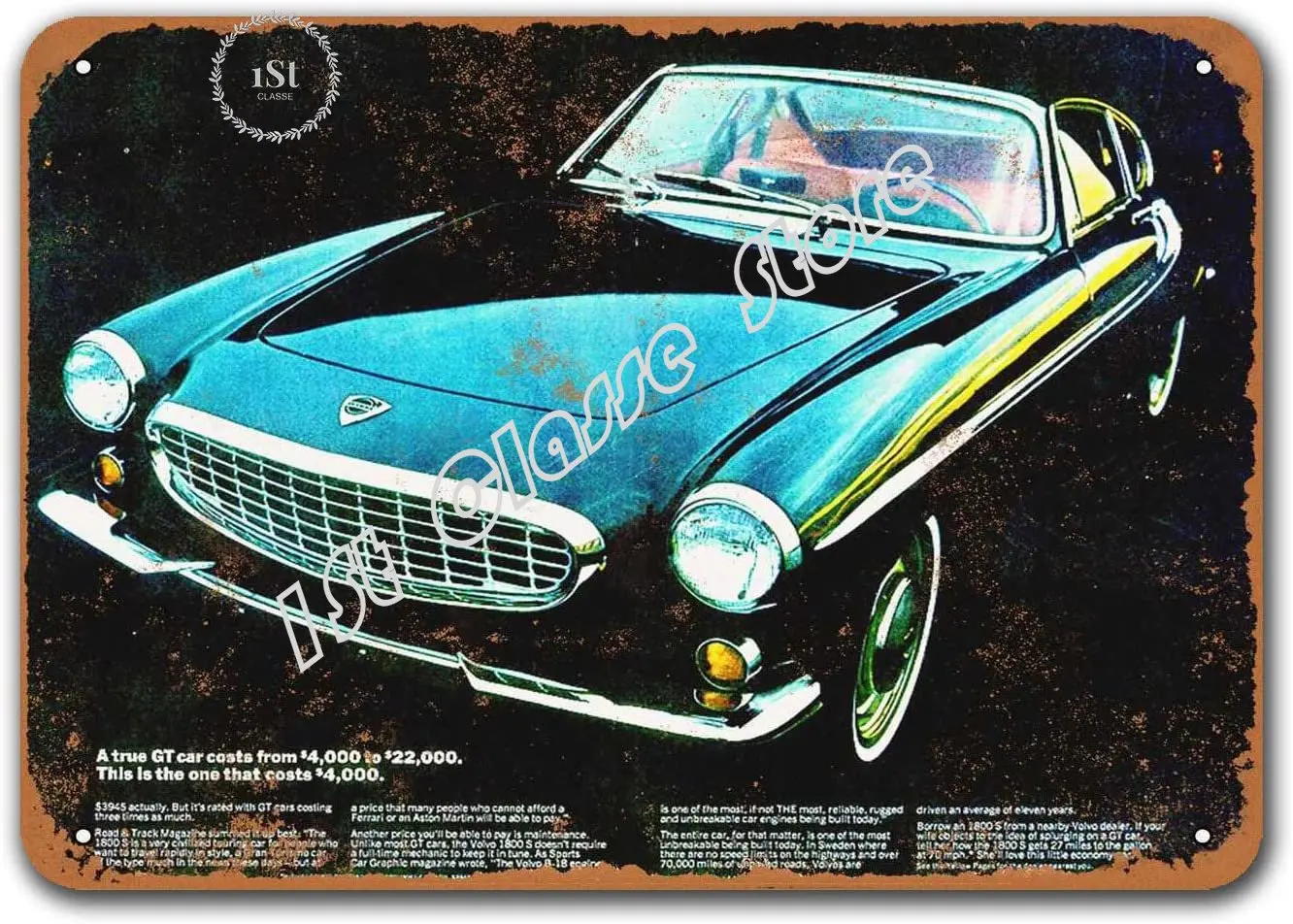 1966 1800S Vintage Tin Signs Cars, Sisoso Metal Plaques Poster Bar Pub Retro Wall Decor 16x12 inch
1966 1800S Vintage Tin Signs Cars, Sisoso Metal Plaques Poster Bar Pub Retro Wall Decor 16x12 inch