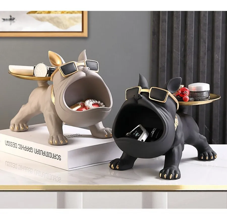 Big Mouth Dog Key Storage Ornaments Animal Statue Sculptures Bulldog Statues Decoration Gifts Living Room Decoration
Big Mouth Dog Key Storage Ornaments Animal Statue Sculptures Bulldog Statues Decoration Gifts Living Room Decoration