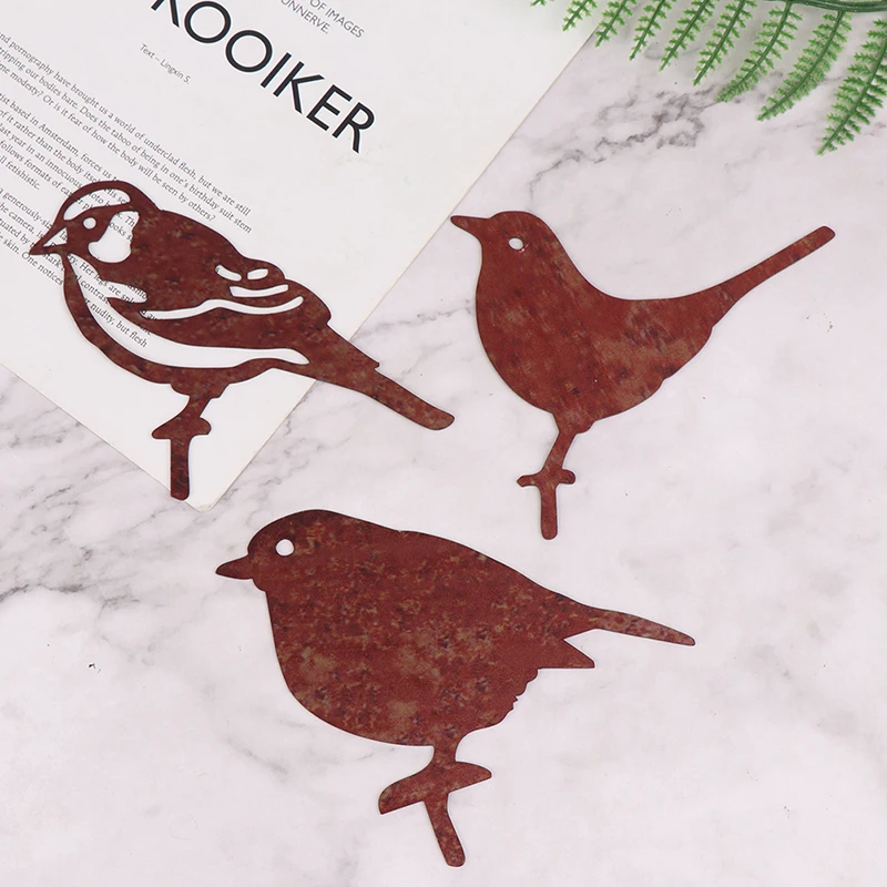 1pcs Rusty Metal Bird Silhouettes Garden Fence Decor Woodpecker Robin Steel Country Garden Yard Art Gardening Decoration
1pcs Rusty Metal Bird Silhouettes Garden Fence Decor Woodpecker Robin Steel Country Garden Yard Art Gardening Decoration