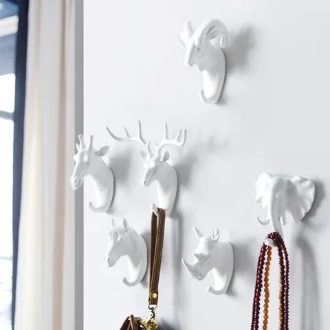 New Hanger Keys Creative American Hanging Hook Holder Wall Home Strong Seamless Sticking Hook Decorative Hook Creative Animal
New Hanger Keys Creative American Hanging Hook Holder Wall Home Strong Seamless Sticking Hook Decorative Hook Creative Animal