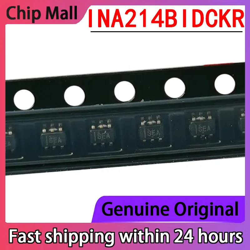 10PCS New INA214BIDCKR INA214B Package SC70-6 Current Sensing Amplifier Original Stock
10PCS New INA214BIDCKR INA214B Package SC70-6 Current Sensing Amplifier Original Stock