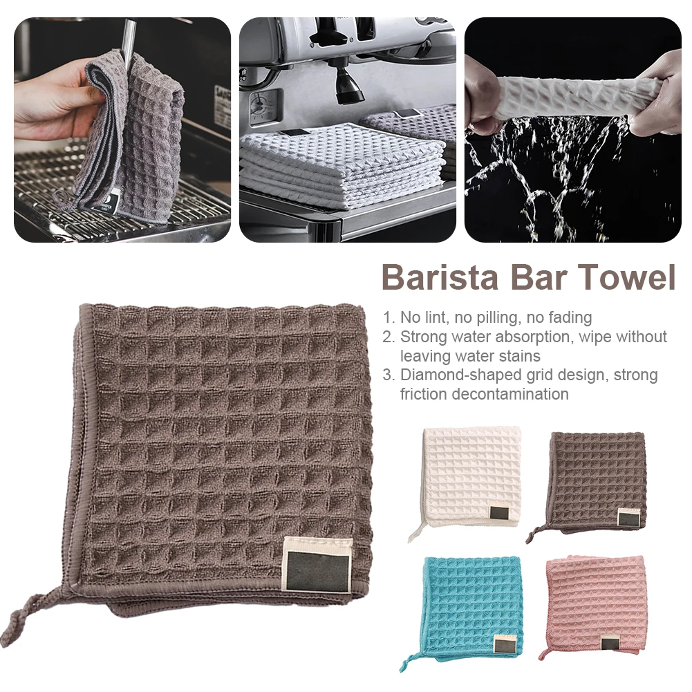 30x30cm Weave Hand Towel Premium Microfiber Kitchen Dish Towel Super Absorbent Quick Drying Lint-Free Hand Towel For Barista Bar
30x30cm Weave Hand Towel Premium Microfiber Kitchen Dish Towel Super Absorbent Quick Drying Lint-Free Hand Towel For Barista Bar