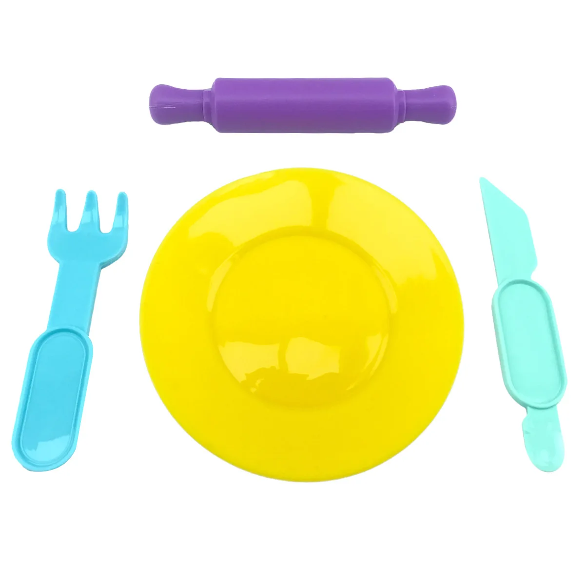 Children's Handmade Colored Clay Plasticine Rolling Pin Knife Fork Plate Accessories Tools
Children's Handmade Colored Clay Plasticine Rolling Pin Knife Fork Plate Accessories Tools