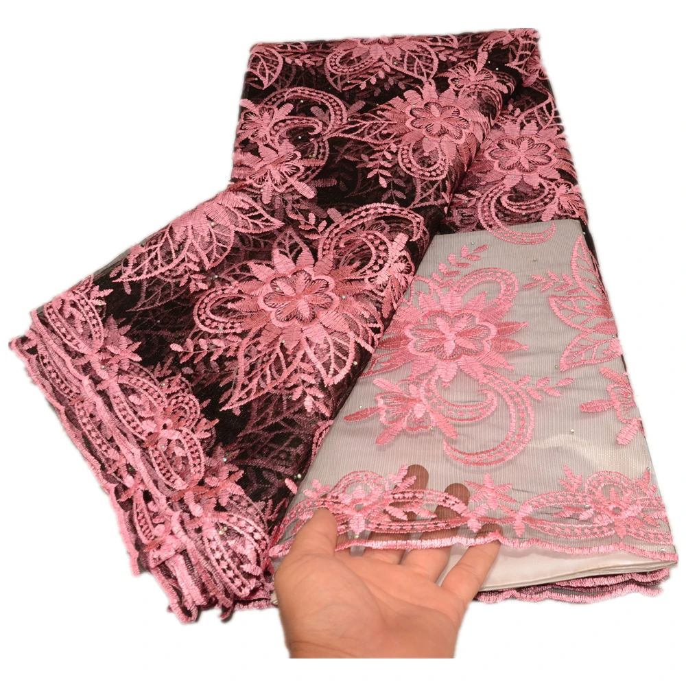 Latest African Lace Fabric 2023 High Quality Tulle Lace French Net Fabrics 5 Yards For Dress
Latest African Lace Fabric 2023 High Quality Tulle Lace French Net Fabrics 5 Yards For Dress