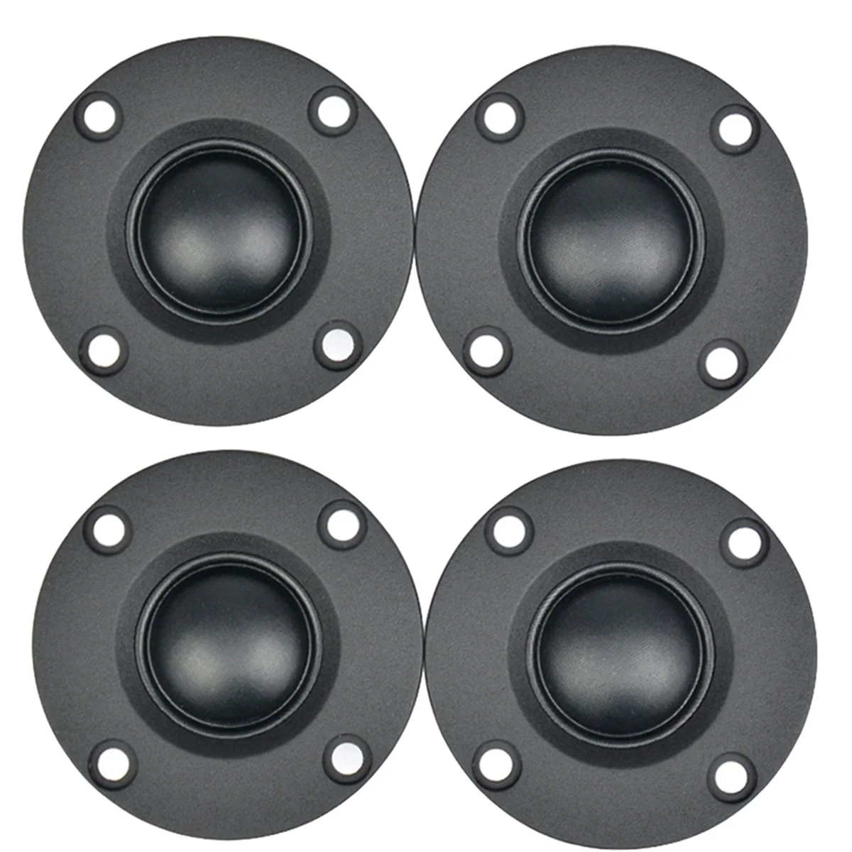 4Pcs Tweeter 1.5Inch 6Ohm 30W Dome Silk Film Tweeter Hifi Treble Speaker Audio Loudspeaker with Heatsink
4Pcs Tweeter 1.5Inch 6Ohm 30W Dome Silk Film Tweeter Hifi Treble Speaker Audio Loudspeaker with Heatsink