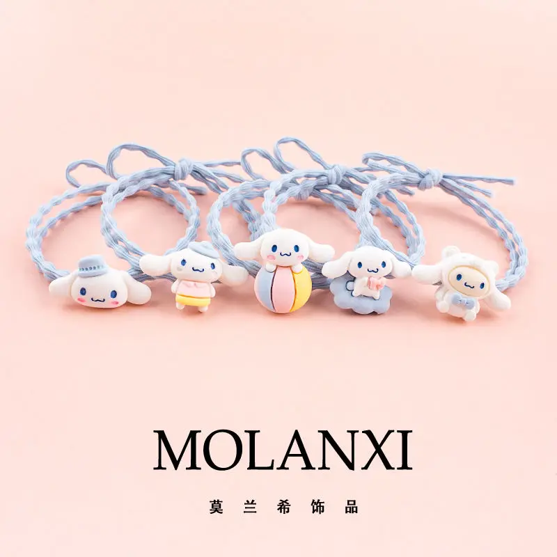 Cute Cinnamoroll Hair Circle Internet Celebrity Ins Girl Head Rope Hair Ornament, Tie Hair Small Leather Band, Give Girlfriend
Cute Cinnamoroll Hair Circle Internet Celebrity Ins Girl Head Rope Hair Ornament, Tie Hair Small Leather Band, Give Girlfriend