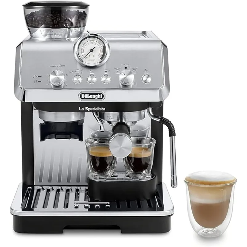 

La Specialista Espresso Machine with Grinder, Milk Frother, 1450W, Barista Kit - Bean to Cup Coffee & Cappuccino Maker