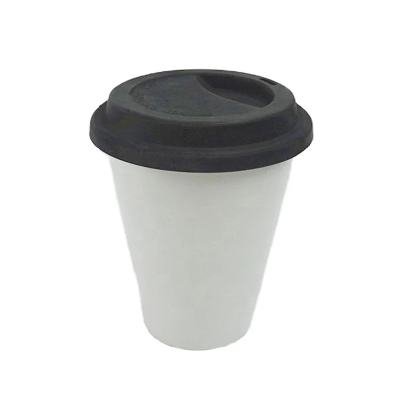 

Заводская поставка, чашка для эспрессо с двойными стенками, кофейная кружка с двойными стенками и крышкой