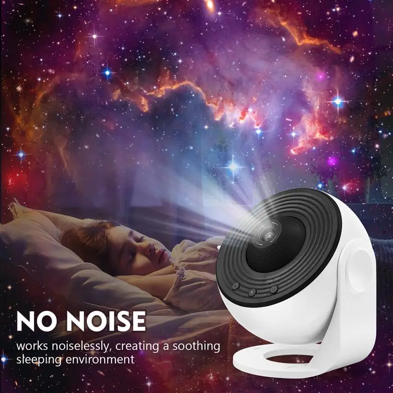 1 Set Night Light Projector Universe Night Sky Party Quiet Bedroom Light with 12 Film Discs
1 Set Night Light Projector Universe Night Sky Party Quiet Bedroom Light with 12 Film Discs