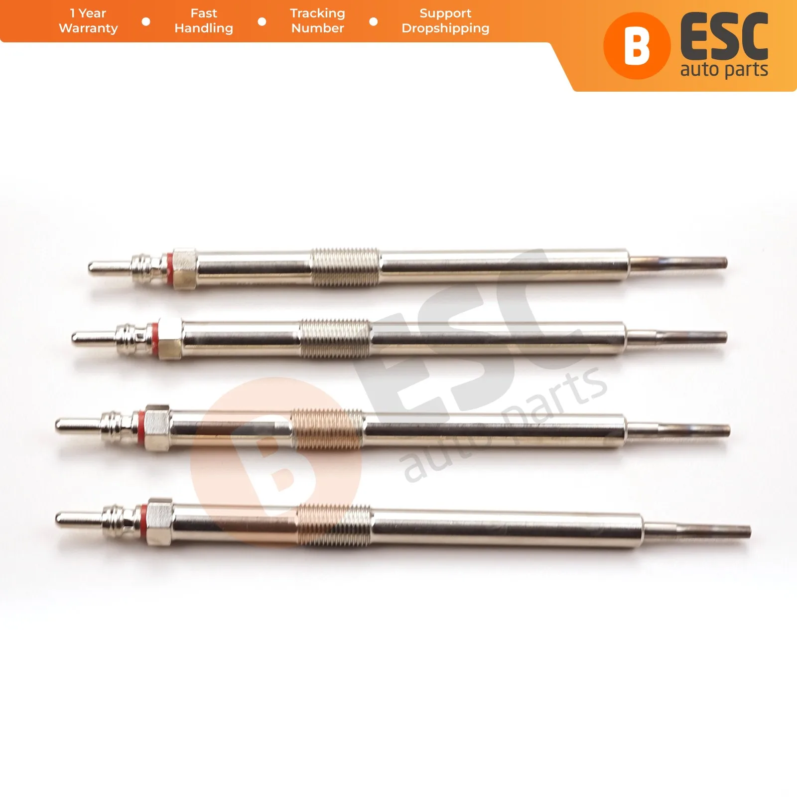 EGP106-1 4 Pieces Glow Plug Auxiliary Heater 4,6 Volt 110651492R 1106500Q0K for Renault Nissan Opel Mercedes Mazda Fiat
EGP106-1 4 Pieces Glow Plug Auxiliary Heater 4,6 Volt 110651492R 1106500Q0K for Renault Nissan Opel Mercedes Mazda Fiat