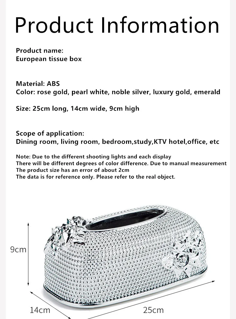 Generic European Creative Paper Towel Box Manual Oil Dripping Paper