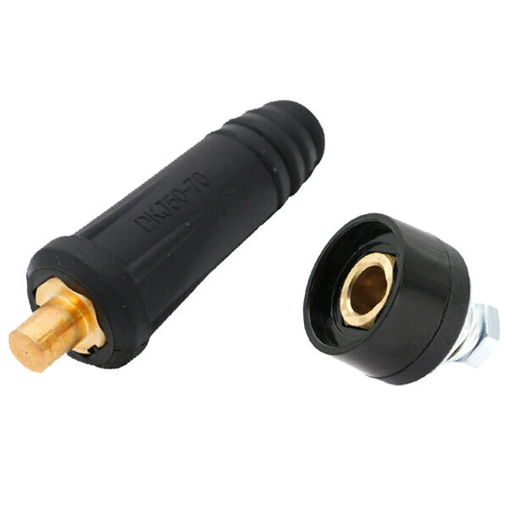DKJ 50-70 Connector Male Plug Female Socket Panel Mount Adapter Quick Fitting For Welding Cables Of 50-70 Square Meters Welding
DKJ 50-70 Connector Male Plug Female Socket Panel Mount Adapter Quick Fitting For Welding Cables Of 50-70 Square Meters Welding