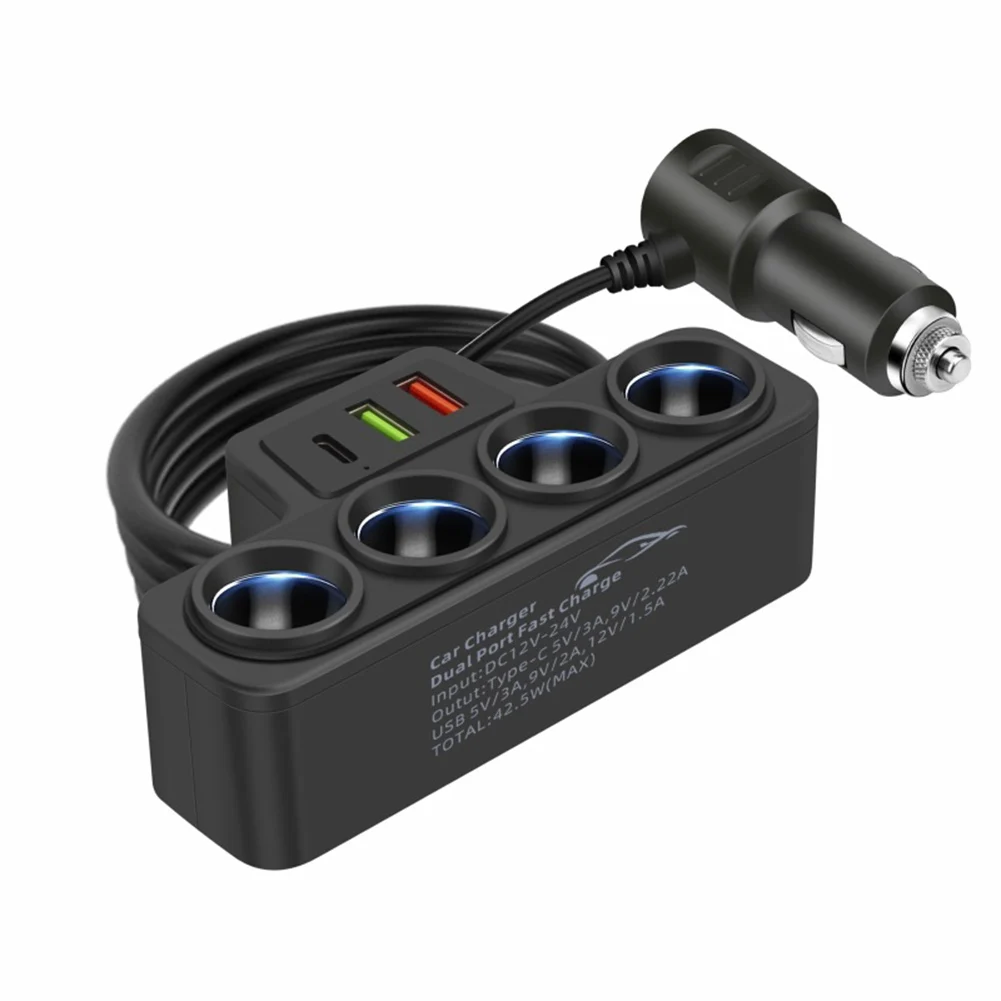 12V 24V 120W Car Electronic Inverter USB Charger Adapter Lighter Socket Splitter 2024 Hot Sale Brand New And High Quality
12V 24V 120W Car Electronic Inverter USB Charger Adapter Lighter Socket Splitter 2024 Hot Sale Brand New And High Quality